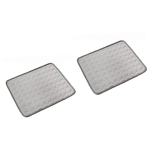 minkissy 2St Haustier kühle Unterlage selbstkühlende Haustiermatte Kühldecke für Hunde Katze Schlafmatten Hundeunterlagen Sommer-Haustiermatte Coole Matte für Hund Wagen Hundekäfig Matratze minkissy 2St Haustier kühle Unterlage selbstkühlende Haustiermatte Kühldecke für Hunde Katze Schlafmatten Hundeunterlagen Sommer-Haustiermatte Coole Matte für Hund Wagen Hundekäfig Matratze von minkissy
