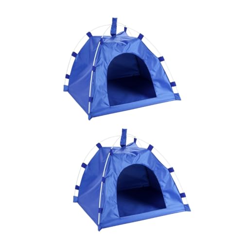 minkissy 2st Hundezelt Hundebett Haustier Outdoor-Produkt von minkissy