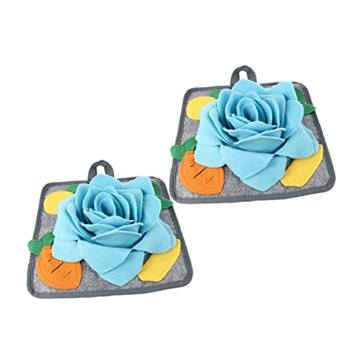 minkissy 2st Kaninchen-schnüffelpad Spielzeug Runden Futter Arbeit Polarfleece minkissy 2st Kaninchen-schnüffelpad Spielzeug Runden Futter Arbeit Polarfleece von minkissy