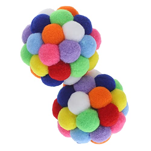 minkissy Katzenspielzeug Für Den Innenbereich 2 Stück Plüsch-katzenspielzeug Glocke Interaktive Katzen-Teaser-bälle Zum Spielen minkissy Katzenspielzeug Für Den Innenbereich 2 Stück Plüsch-katzenspielzeug Glocke Interaktive Katzen-Teaser-bälle Zum Spielen von minkissy