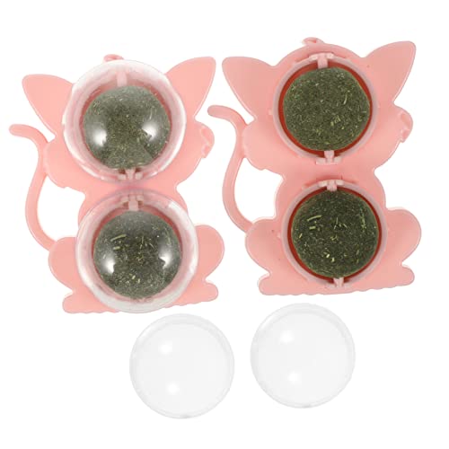 minkissy 2stücke Katzenminze Bälle Rotierendes Katzenspielzeug Zur Zahnreinigung Und Spielvergnügen Für Wohnungskatzen Fördert Die Mundhygiene Wohlbefinden minkissy 2stücke Katzenminze Bälle Rotierendes Katzenspielzeug Zur Zahnreinigung Und Spielvergnügen Für Wohnungskatzen Fördert Die Mundhygiene Wohlbefinden von minkissy