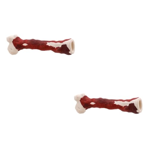 minkissy 2st Kauknochen Für Haustiere Spielzeug Gummi Hündchen von minkissy
