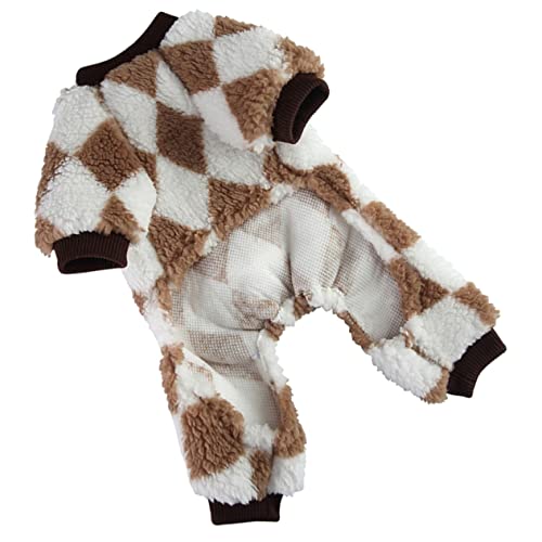 minkissy 2st Kleidung Für Haustiere Katze Winterpullover Welpen-Pyjama-Outfit Hundekleidung Für Den Winter Winterkleidung Für Kleine Hunde Zarte Hundebekleidung Polyester Hündchen Geschenk von minkissy