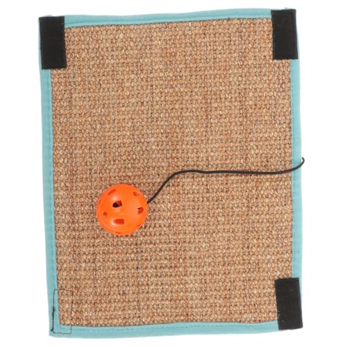 minkissy 2stücke Kreatives Kratzspielzeug Für Katzen Sisal-Rollbrett Mit Glockenball Lustiger Kratzbrett Für Kätzchen Schützt Möbel Und Sorgt Für Endlosen Spaß minkissy 2stücke Kreatives Kratzspielzeug Für Katzen Sisal-Rollbrett Mit Glockenball Lustiger Kratzbrett Für Kätzchen Schützt Möbel Und Sorgt Für Endlosen Spaß von minkissy