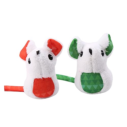 minkissy 2st Spielzeuge Plüschtier Katze Plüschmaus Spielzeug Plüsch Spielzeug Katze- -Spielzeug Katze Niedlich minkissy 2st Spielzeuge Plüschtier Katze Plüschmaus Spielzeug Plüsch Spielzeug Katze- -Spielzeug Katze Niedlich von minkissy