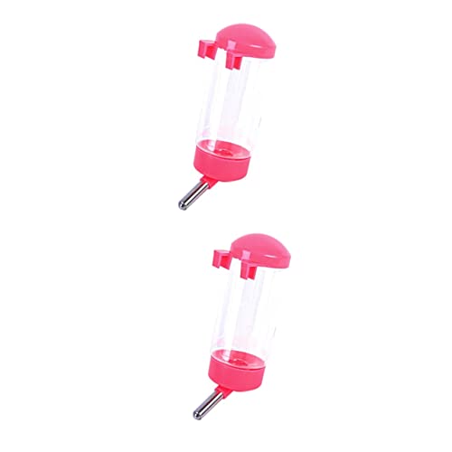 minkissy 2stücke Hängende Pet Wasserspender Flasche Für Kleine Tiere Für Hamster Katzen Hunde Und Kaninchen Umweltfreundliches Material Einfach Zu Reinigen von minkissy