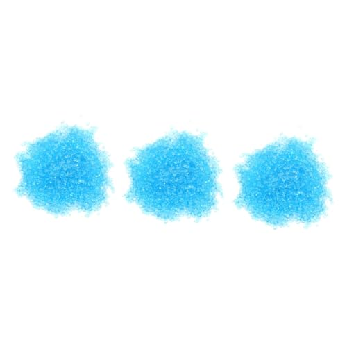 minkissy 3 Packungen Aquariumstein Felsen Glas Tisch Steine Pflanzendekor Aquarium Steinverzierung Aquarium Steindekorationen Goldener Sand Kies Container Kopfsteinpflaster schmücken von minkissy
