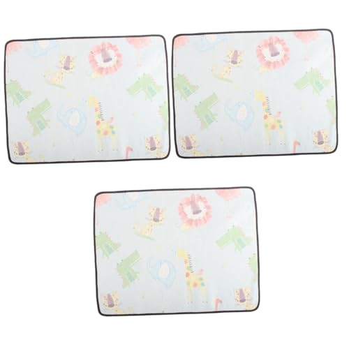 minkissy 3 Pcs Dog Cool Mat Cool Pet Pad Cool Pet Mat Chill Pad for Bed Couch Mattress Kitten Sleeping Blanket Cooling Pad Pet Dog Cat Cooling Mat Pet Ice Pad Dog Bed Mat Seat Cushion Sofa von minkissy