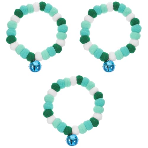 minkissy 3 STK Ballkragen aus Haustierfell dekorative für Haustiere st. Patricks Day Welpenhalsbänder Halskette St.Patrick's Day Heimtierbedarf St.Patrick's Day Haustierhalsband minkissy 3 STK Ballkragen aus Haustierfell dekorative für Haustiere st. Patricks Day Welpenhalsbänder Halskette St.Patrick's Day Heimtierbedarf St.Patrick's Day Haustierhalsband von minkissy