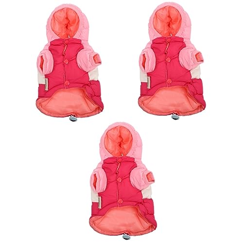 minkissy 3stücke Pet Winter Kleidung Hund Baumwolle Mantel Warmes Outfit Für Hunde Winterjacke Für Kleine Hunde Modisches Design Mit Kapuze Für Und Kaltes Wetter minkissy 3stücke Pet Winter Kleidung Hund Baumwolle Mantel Warmes Outfit Für Hunde Winterjacke Für Kleine Hunde Modisches Design Mit Kapuze Für Und Kaltes Wetter von minkissy