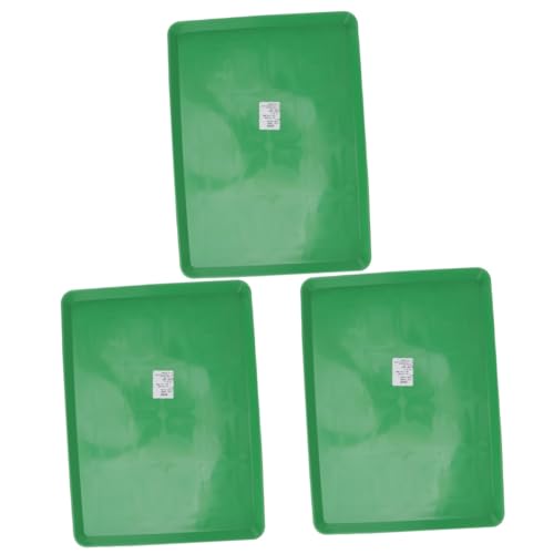 minkissy 3 STK Haustiertoilette Hundehütte Hundeunterlagen für die Kiste Flache Pfanne Zwinger Haustierzubehör Kükenkäfig Bettpfanne Haustier Hund unteres Fach Kleine Tiere Hundekäfig XXL minkissy 3 STK Haustiertoilette Hundehütte Hundeunterlagen für die Kiste Flache Pfanne Zwinger Haustierzubehör Kükenkäfig Bettpfanne Haustier Hund unteres Fach Kleine Tiere Hundekäfig XXL von minkissy