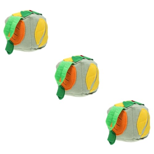 minkissy 3 STK Hund fehlt Futterball Beißspielzeug für Welpen Trainingsball Spielzeuge schnüffelball für Hunde interessanter Futterball beissen Kugel fehlt Haustierzubehör minkissy 3 STK Hund fehlt Futterball Beißspielzeug für Welpen Trainingsball Spielzeuge schnüffelball für Hunde interessanter Futterball beissen Kugel fehlt Haustierzubehör von minkissy