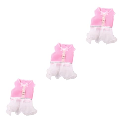 minkissy 3 STK Hund warmes Tuch Hemdkleider Hauskatze Kleid Hemdblusenkleider Hundeprinzessin-Shirt Spitzenkleid Mantelkleid formelle Kleidung Haustierkleidung Heimtierbedarf Weste Geschirr minkissy 3 STK Hund warmes Tuch Hemdkleider Hauskatze Kleid Hemdblusenkleider Hundeprinzessin-Shirt Spitzenkleid Mantelkleid formelle Kleidung Haustierkleidung Heimtierbedarf Weste Geschirr von minkissy