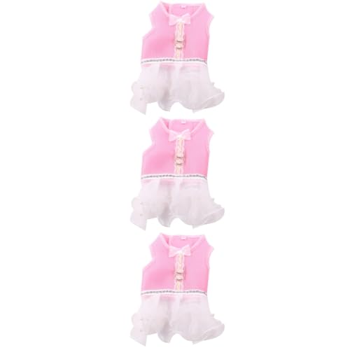 minkissy 3 STK Hundegeschirr aus Mesh Tutu-Kleid für Hunde Hauskatze Kleid Rock für Haustiergeschirr Hemdblusenkleider formelle Kleidung Heimtierbedarf Haustierkleidung Weste Seil minkissy 3 STK Hundegeschirr aus Mesh Tutu-Kleid für Hunde Hauskatze Kleid Rock für Haustiergeschirr Hemdblusenkleider formelle Kleidung Heimtierbedarf Haustierkleidung Weste Seil von minkissy