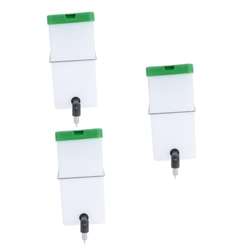 minkissy 3 STK Kaninchen-Wasserbrunnen Wassernapf für Kaninchen Vogelkäfig Wasserspender Sittich hasentrinkflaschen trinkflasche Hasen Futterstelle für Kaninchen automatische Tränkezufuhr minkissy 3 STK Kaninchen-Wasserbrunnen Wassernapf für Kaninchen Vogelkäfig Wasserspender Sittich hasentrinkflaschen trinkflasche Hasen Futterstelle für Kaninchen automatische Tränkezufuhr von minkissy