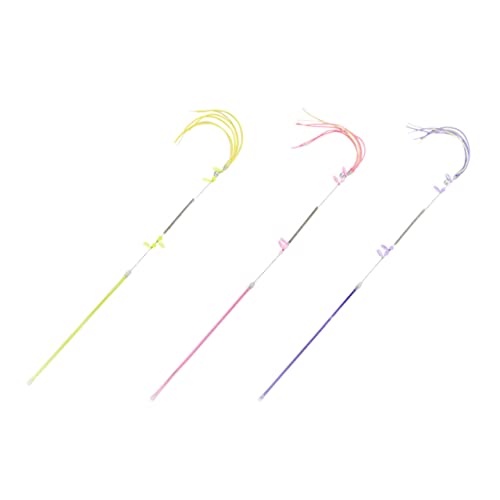 minkissy 3 STK Katzen-Teaser Katzenspielzeug Zauberstab Mit Glocke Katze Zauberstab Kätzchen Mäuse Spielzeug Kitten Interaktive Sticks Kätzchen Spielzeug PVC Rohr Katzenbedarf Lang minkissy 3 STK Katzen-Teaser Katzenspielzeug Zauberstab Mit Glocke Katze Zauberstab Kätzchen Mäuse Spielzeug Kitten Interaktive Sticks Kätzchen Spielzeug PVC Rohr Katzenbedarf Lang von minkissy
