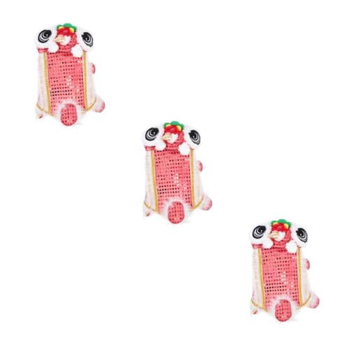 minkissy 3 STK Kleidung für Haustiere Hund des neuen Jahres kleines Hundekostüm warme Jacke Kleider Welpenkostüm Hundebekleidung Löwentanz Hundekleidung zweibeinige Kleidung Polyester minkissy 3 STK Kleidung für Haustiere Hund des neuen Jahres kleines Hundekostüm warme Jacke Kleider Welpenkostüm Hundebekleidung Löwentanz Hundekleidung zweibeinige Kleidung Polyester von minkissy