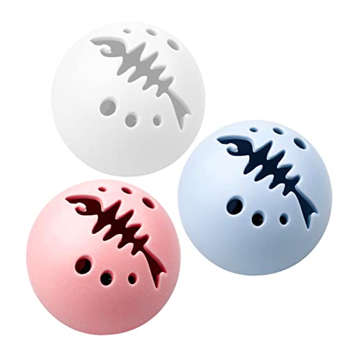 minkissy 3 STK Ballspielzeug für Katzen Katzenspielzeug Glocke Spielzeuge Lernspielzeug für Haustiere Katze Indoor-Spielpuppe scheinen Spielzeugball die Klingel Katzenball Katzenminze Bälle minkissy 3 STK Ballspielzeug für Katzen Katzenspielzeug Glocke Spielzeuge Lernspielzeug für Haustiere Katze Indoor-Spielpuppe scheinen Spielzeugball die Klingel Katzenball Katzenminze Bälle von minkissy
