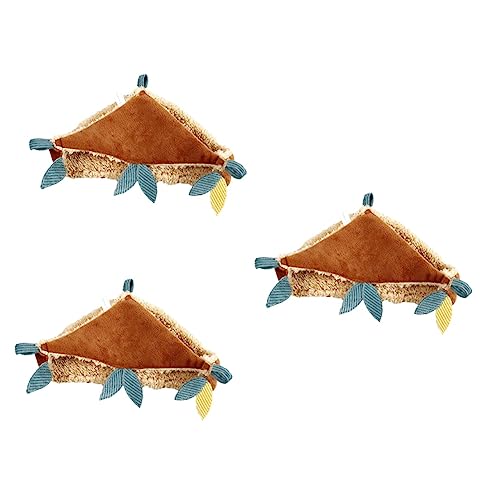 minkissy 3 STK klein Mäuse Katzenhängematte Hängematte Meerschweinchen-Gymnastikball schlafendes Nest Hamster hängematte Hamster Hammock Haustierzubehör hängendes Nest warm halten Bett minkissy 3 STK klein Mäuse Katzenhängematte Hängematte Meerschweinchen-Gymnastikball schlafendes Nest Hamster hängematte Hamster Hammock Haustierzubehör hängendes Nest warm halten Bett von minkissy