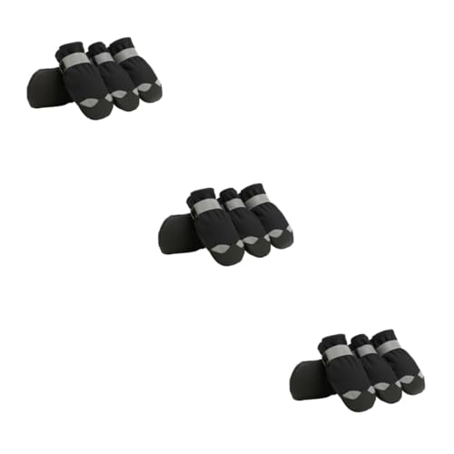 minkissy 3 Sätze Haustier wasserdichte Schuhe hundeschuhe Pfotenschutz für Welpen Welpenpfote Schneestiefel Hundestiefel Schuhe wasserdichte hundestiefel Hündchen wasserdichter Hund Nylon minkissy 3 Sätze Haustier wasserdichte Schuhe hundeschuhe Pfotenschutz für Welpen Welpenpfote Schneestiefel Hundestiefel Schuhe wasserdichte hundestiefel Hündchen wasserdichter Hund Nylon von minkissy
