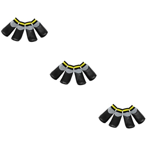 minkissy 3 Sätze Hundegamaschen mit Stiefeln Hundesocken für Hunde Winterstiefel Winterboots sockenschuhe wasserdichte Booties Socken Haustier Hundeschuhe Kleiner Hündchen minkissy 3 Sätze Hundegamaschen mit Stiefeln Hundesocken für Hunde Winterstiefel Winterboots sockenschuhe wasserdichte Booties Socken Haustier Hundeschuhe Kleiner Hündchen von minkissy
