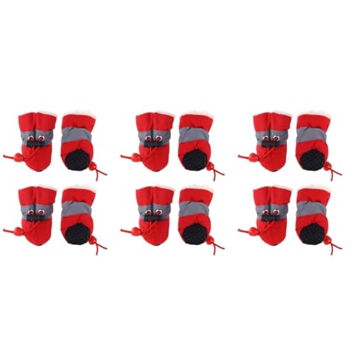 minkissy 3 Sätze sockenschuhe Booties für Hundepfoten Schneeschuhe für Hundestiefel für große Hundeschuhe für - großer Schneestiefel Schutz minkissy 3 Sätze sockenschuhe Booties für Hundepfoten Schneeschuhe für Hundestiefel für große Hundeschuhe für - großer Schneestiefel Schutz von minkissy