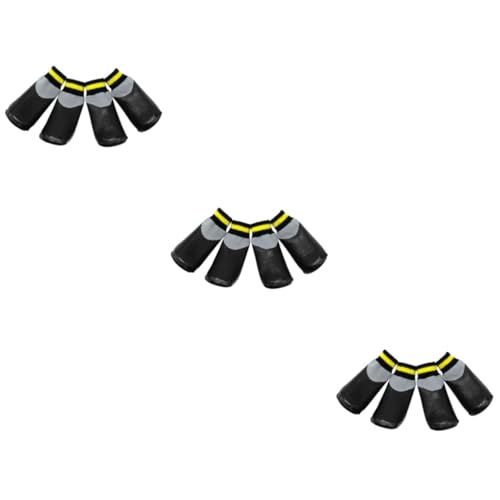 minkissy 3 Sets Booties Für Hunde Schneeschuhe - Regenbooties Socken Schwarz Größe 3 Schützen Pfoten Vor Schmerzen minkissy 3 Sets Booties Für Hunde Schneeschuhe - Regenbooties Socken Schwarz Größe 3 Schützen Pfoten Vor Schmerzen von minkissy