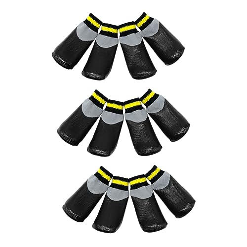 minkissy 3 Sätze Sockenschuhe wasserdichte Booties Socken Golden Retriever Haustier minkissy 3 Sätze Sockenschuhe wasserdichte Booties Socken Golden Retriever Haustier von minkissy