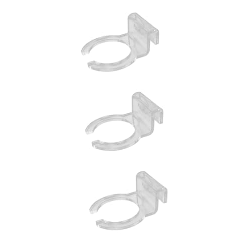 minkissy 3 Stück 4 Sockenhalter Filterbeutel Halterung Fisch Tank Filterhalter ein Armaturen Filtersocken 4 Zoll Halter Kickstand Fisch Tank Zubehör Clear Stand Filterbeutel Halter Aquarium Front von minkissy