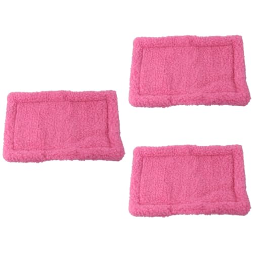 minkissy 3 Stück DIY Hamster Bett Decken für Winter Hamster Späne Winter Hamster Matte Hamster Bettwäsche Kleine Kätzchen Decke Igel Kissen Kaninchen Mini Hasen Haustier Matte Geschirr Meerschweinchen minkissy 3 Stück DIY Hamster Bett Decken für Winter Hamster Späne Winter Hamster Matte Hamster Bettwäsche Kleine Kätzchen Decke Igel Kissen Kaninchen Mini Hasen Haustier Matte Geschirr Meerschweinchen von minkissy