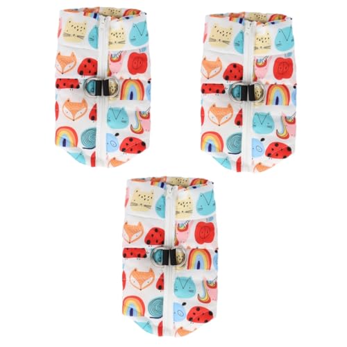 minkissy 3 Stück Haustier-Daunenjacke, warme Kleidung, Haustier-Winter-Kleidung, Hundedecke, wendbar, Hundemantel, Haustierweste, Kleidung, Hundejacke, Mantel, Pullover, winddichte Hundeweste, minkissy 3 Stück Haustier-Daunenjacke, warme Kleidung, Haustier-Winter-Kleidung, Hundedecke, wendbar, Hundemantel, Haustierweste, Kleidung, Hundejacke, Mantel, Pullover, winddichte Hundeweste, von minkissy
