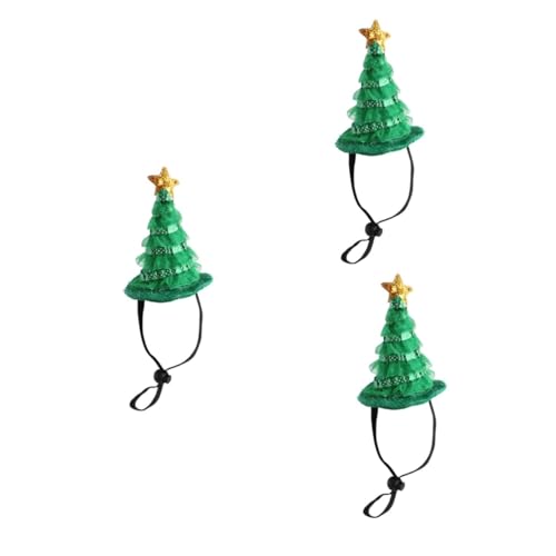 minkissy 3 Stück Hut Haustier Geburtstag Kopfbedeckung Haustier Geburtstag Party Supplies Party Ball Haustier Zubehör Haustier Weihnachtskostüm Kleiner Hund Kostüm Grüner Baum Haustier Kappe minkissy 3 Stück Hut Haustier Geburtstag Kopfbedeckung Haustier Geburtstag Party Supplies Party Ball Haustier Zubehör Haustier Weihnachtskostüm Kleiner Hund Kostüm Grüner Baum Haustier Kappe von minkissy