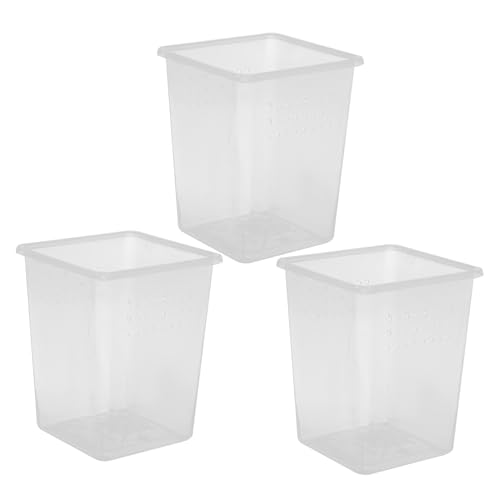 minkissy 3 Stück Kartons Fütterungsbox Gehäuse Plastik Tier Kleine Quadratische Schachtel Muschelschale minkissy 3 Stück Kartons Fütterungsbox Gehäuse Plastik Tier Kleine Quadratische Schachtel Muschelschale von minkissy