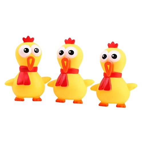 minkissy 3 Stück Quietschespielzeug Hühner für Haustiere Lustiges Latex mit Geräuschfunktion für Stressabbau und Spielspaß für Hunde und Katzen minkissy 3 Stück Quietschespielzeug Hühner für Haustiere Lustiges Latex mit Geräuschfunktion für Stressabbau und Spielspaß für Hunde und Katzen von minkissy