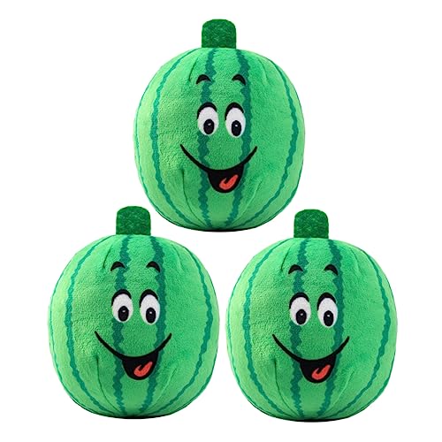 minkissy 3 Stück Teiliges Cartoon Plüschspielzeug für Hunde Lustiges Pädagogisches mit Geräuschen Wassermelonendesign für Training und Beschäftigung von Haustieren minkissy 3 Stück Teiliges Cartoon Plüschspielzeug für Hunde Lustiges Pädagogisches mit Geräuschen Wassermelonendesign für Training und Beschäftigung von Haustieren von minkissy