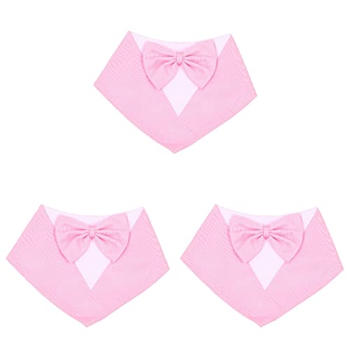 minkissy 3stücke Pet Party Halsband Mit Fliege Und Bandana Für Hunde Verstellbares Und Waschbares Geburtstags-outfit Für Welpen Elegantes Und Praktisches Hundezubehör minkissy 3stücke Pet Party Halsband Mit Fliege Und Bandana Für Hunde Verstellbares Und Waschbares Geburtstags-outfit Für Welpen Elegantes Und Praktisches Hundezubehör von minkissy