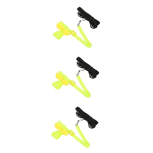 minkissy 3 Stücke Set Papagei Ausbildung Leine Vogel Und Leine Kit Haustier Vogel Nicht-Griff Für Sichere Ausbildung von minkissy