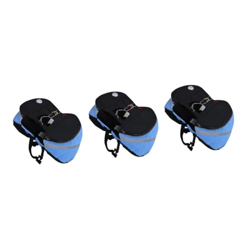 minkissy 3 x Hunde-Reise-Gewichtsweste, Hundegeschirr, Wanderrucksack für Reisen, Welpen, Katzen, Haustiere, Tragetasche, Organizer, Wanderrucksack, Hundesattel, Hund, Camping-Rucksack, große Hunde, minkissy 3 x Hunde-Reise-Gewichtsweste, Hundegeschirr, Wanderrucksack für Reisen, Welpen, Katzen, Haustiere, Tragetasche, Organizer, Wanderrucksack, Hundesattel, Hund, Camping-Rucksack, große Hunde, von minkissy