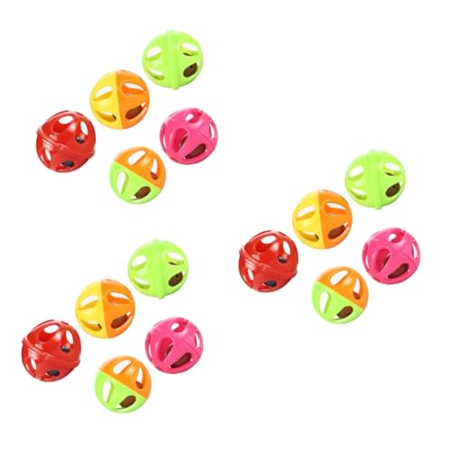 minkissy 30stücke Katzen Spielzeug Bälle Bunte Kunststoff Glocken Spielzeugkugeln Zwei Farben Rasselball Für Katzen Zum Spielen Und Trainieren Zufällige Farben minkissy 30stücke Katzen Spielzeug Bälle Bunte Kunststoff Glocken Spielzeugkugeln Zwei Farben Rasselball Für Katzen Zum Spielen Und Trainieren Zufällige Farben von minkissy