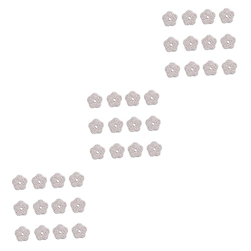 minkissy 36 STK Papagei Backzahn Stein mineralisches Spielzeug für Haustiere Hamster Zähneknirschen Kaninchenspielzeug Spielzeuge tierischer molarenstein Kaustein für Haustiere Backenzahn von minkissy