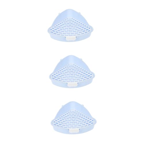 minkissy 3Er-Box Kaninchentoilette Hamster klo hasentoilette Häschen Toilette Käfig Ecke Haustiertoilette aus Kunststoff Häschen-Töpfchen-Trainer überdimensioniert Mülleimer Kleine Tiere pp minkissy 3Er-Box Kaninchentoilette Hamster klo hasentoilette Häschen Toilette Käfig Ecke Haustiertoilette aus Kunststoff Häschen-Töpfchen-Trainer überdimensioniert Mülleimer Kleine Tiere pp von minkissy