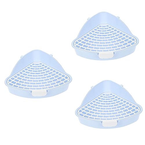 minkissy 3Er-Box Kaninchentoilette Kunststoffschalen Häschen saubere Ausrüstung Hamster klo hasentoilette Kaninchen-Trainingstöpfchen Hasenkäfig liefern überdimensioniert Trainer einstellen minkissy 3Er-Box Kaninchentoilette Kunststoffschalen Häschen saubere Ausrüstung Hamster klo hasentoilette Kaninchen-Trainingstöpfchen Hasenkäfig liefern überdimensioniert Trainer einstellen von minkissy
