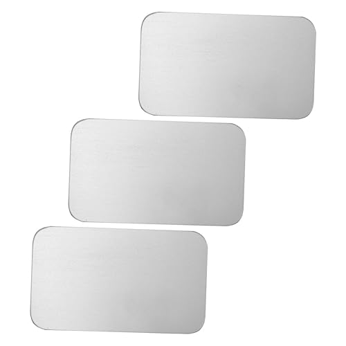 minkissy 3Pcs hamster cooling board pet cooling plate hamster cooling pad cooling pads for pet dog pen mat accessories for aluminum cooling mat critters cold plate summer Aluminum plate von minkissy
