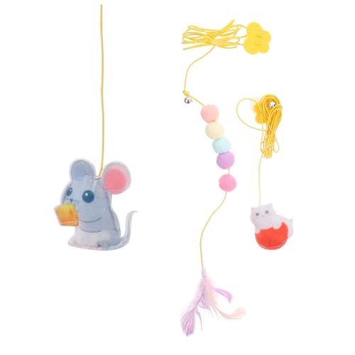 minkissy 3Pcs mouse cat toy products for cats cat teaser interactive cat mice toys interactive cat toys cat toys for indoor cats teasers mice for Plush the bell minkissy 3Pcs mouse cat toy products for cats cat teaser interactive cat mice toys interactive cat toys cat toys for indoor cats teasers mice for Plush the bell von minkissy