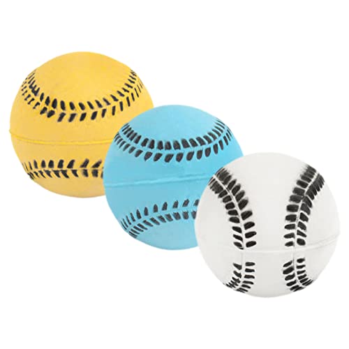 minkissy 3Pcs pet rubber ball puppy biting toys dog bite balls dog rubber molar toy interactive puppy toy dog molar toy balls for dogs squeaky dog ball chew toy dog balls psm minkissy 3Pcs pet rubber ball puppy biting toys dog bite balls dog rubber molar toy interactive puppy toy dog molar toy balls for dogs squeaky dog ball chew toy dog balls psm von minkissy