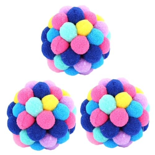 minkissy 3St Bälle für Katzen Spielzeug für Katze Air-Stone-Hydrokultur Kugel für Katze Volumen Everything at Once Glockenkugeln Rasselspielzeugball für Katze Handbuch Glocke Kugel Kätzchen minkissy 3St Bälle für Katzen Spielzeug für Katze Air-Stone-Hydrokultur Kugel für Katze Volumen Everything at Once Glockenkugeln Rasselspielzeugball für Katze Handbuch Glocke Kugel Kätzchen von minkissy
