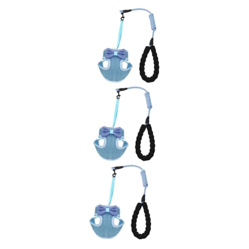minkissy 3St Brustgurt für Katzen Outdoor-Geschirr für Kätzchen Kätzchenleine cat Leash Katze Leine Hundehalsbänder für Welpen Leine für Welpen Hündchen Suite Weste Reisen Kabelbaum minkissy 3St Brustgurt für Katzen Outdoor-Geschirr für Kätzchen Kätzchenleine cat Leash Katze Leine Hundehalsbänder für Welpen Leine für Welpen Hündchen Suite Weste Reisen Kabelbaum von minkissy