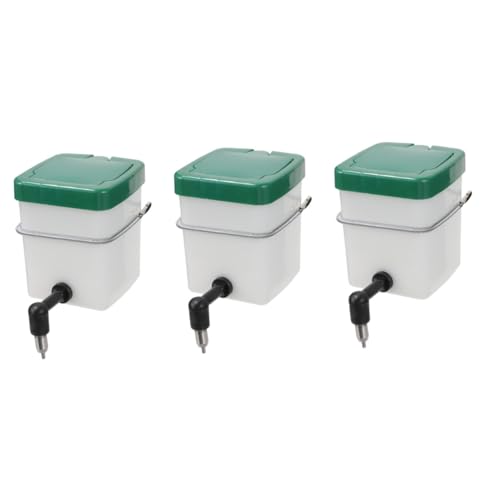 minkissy 3St Hängender Trinkbrunnen automatischer Futterautomat klare Wasserflaschen Kleiner Plastikbehälter Wasserhalter für kleine Haustiere Futterautomat für Hamster PVC minkissy 3St Hängender Trinkbrunnen automatischer Futterautomat klare Wasserflaschen Kleiner Plastikbehälter Wasserhalter für kleine Haustiere Futterautomat für Hamster PVC von minkissy