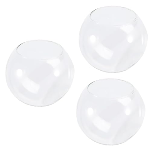 minkissy 3St Hamster Nest aus Glas Hamsterversorgung Haustier Sommernest Meerschweinchenhaus Hamsterbett Chinchilla Kühlnest 10cm Haustierbett Käfig Container Hamsternest minkissy 3St Hamster Nest aus Glas Hamsterversorgung Haustier Sommernest Meerschweinchenhaus Hamsterbett Chinchilla Kühlnest 10cm Haustierbett Käfig Container Hamsternest von minkissy