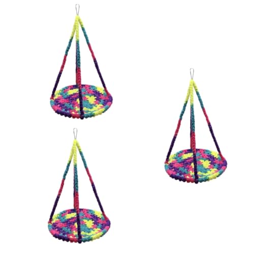 minkissy Hamster-Hängematte 3st Schaukel Meerschweinchen-hängematte Kleines Haustier Aufhänger Spielzeughängematte minkissy Hamster-Hängematte 3st Schaukel Meerschweinchen-hängematte Kleines Haustier Aufhänger Spielzeughängematte von minkissy